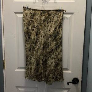 Silk skirt